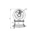 Печь банная «Атмосфера L» в ламелях «Окаменевшее дерево»